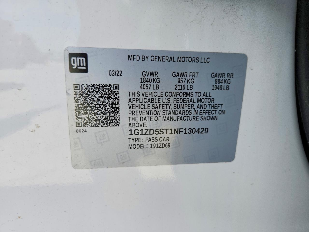 Chevrolet Malibu Lt