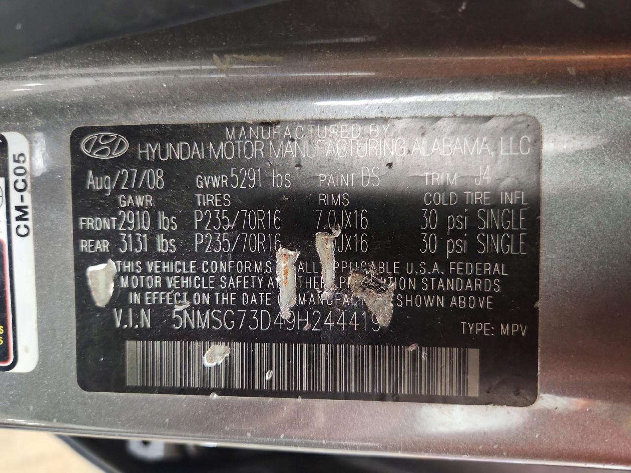 Hyundai SANTA FE Gls