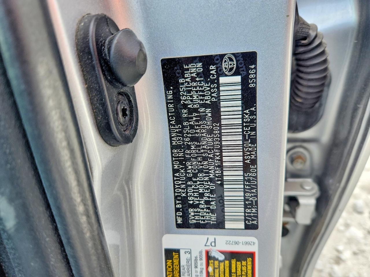 Toyota Camry Se