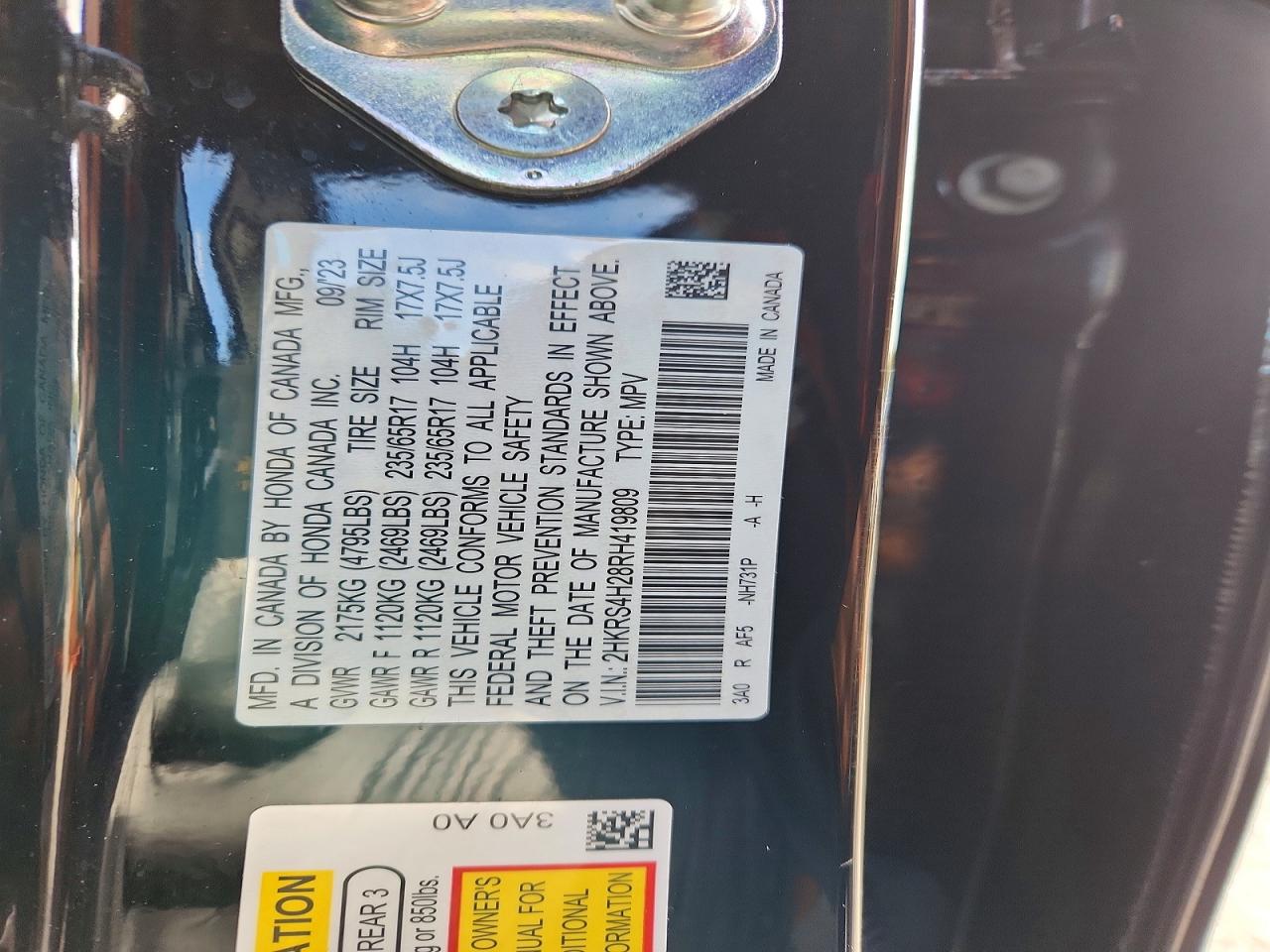 Honda Crv Lx