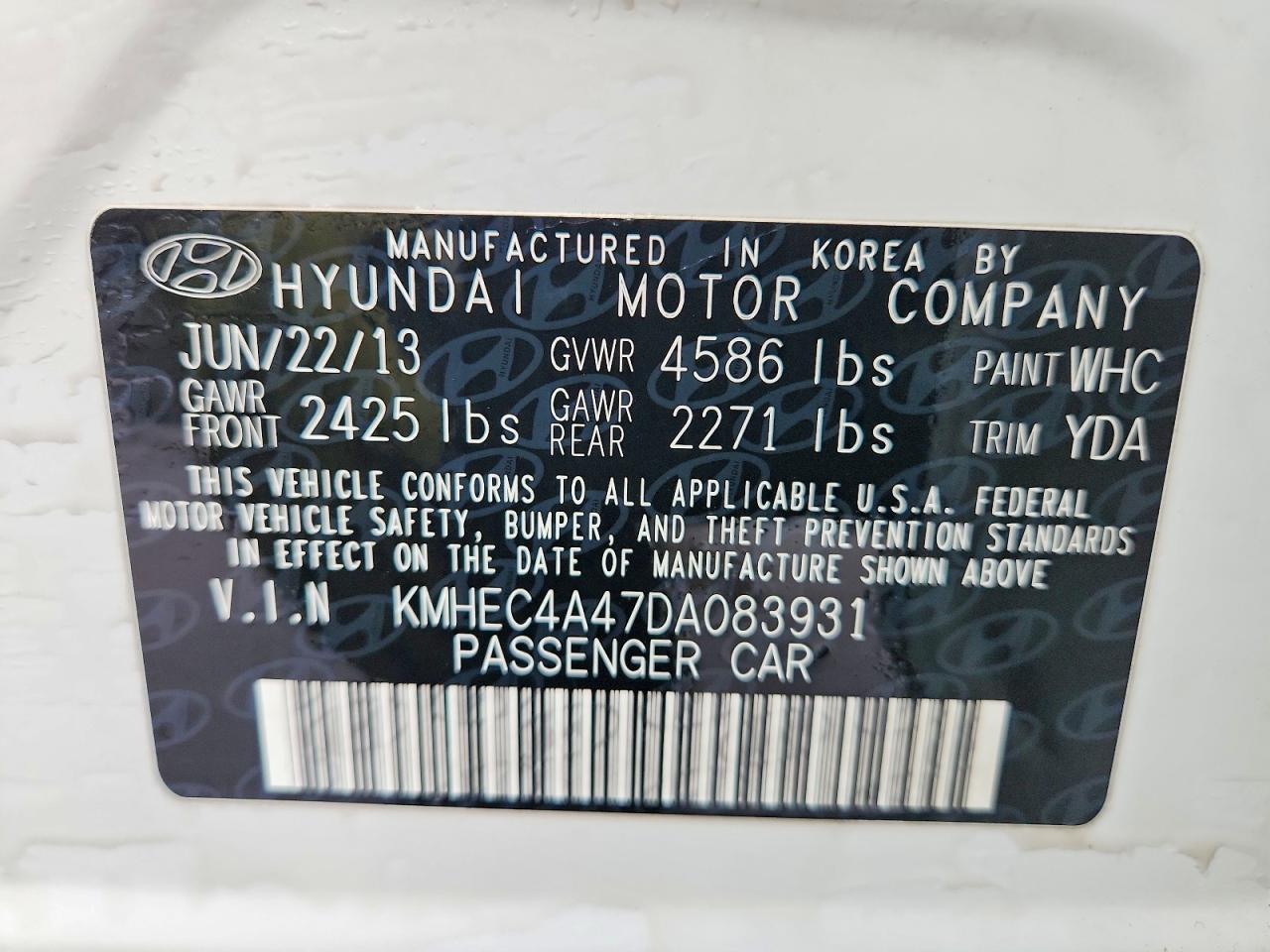 Hyundai SONATA Hybrid