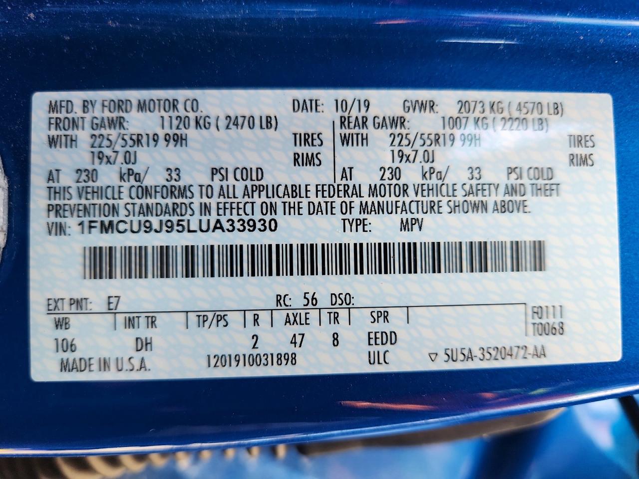 Ford Escape Titanium