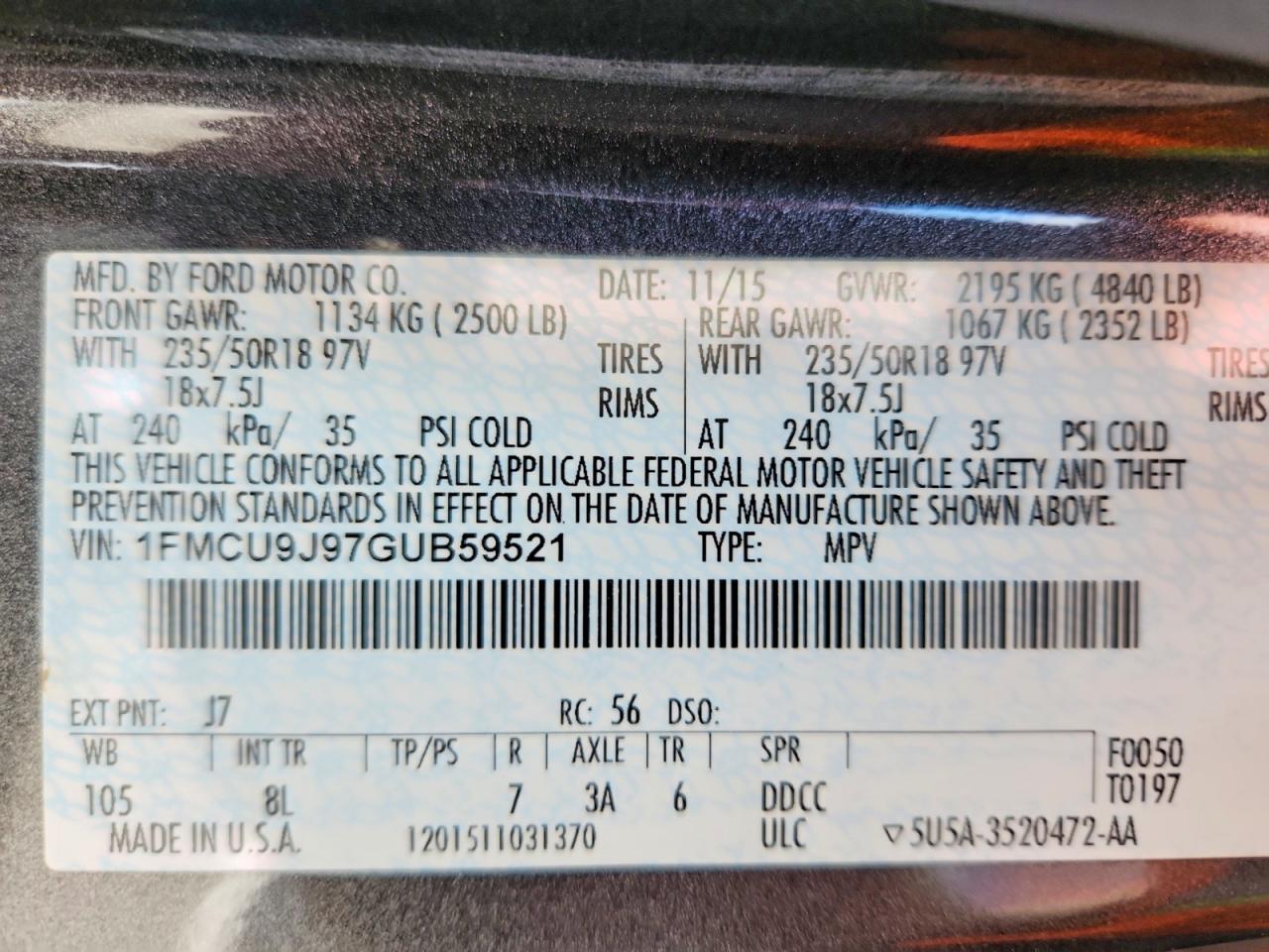Ford Escape Titanium