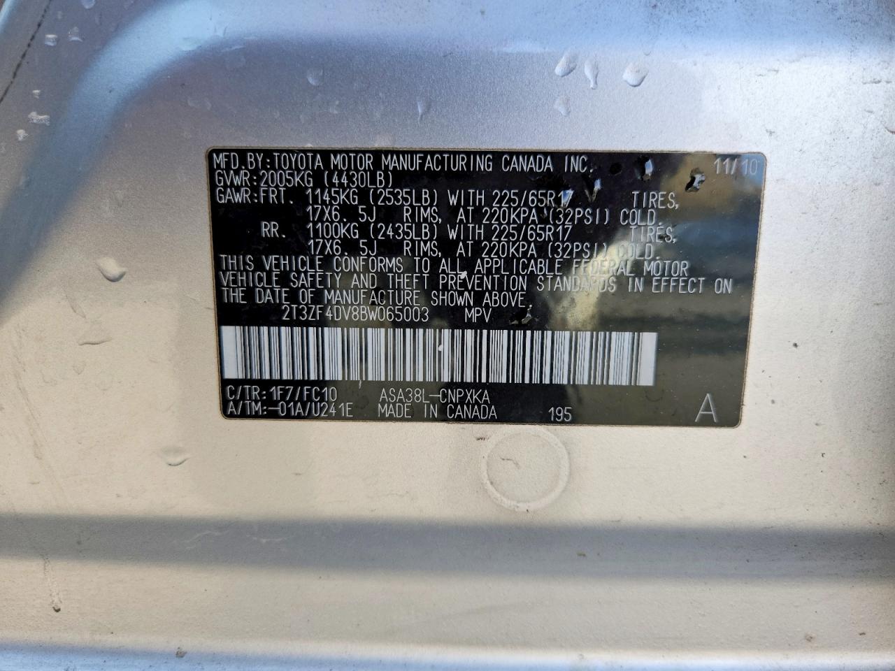 Toyota RAV4 Base