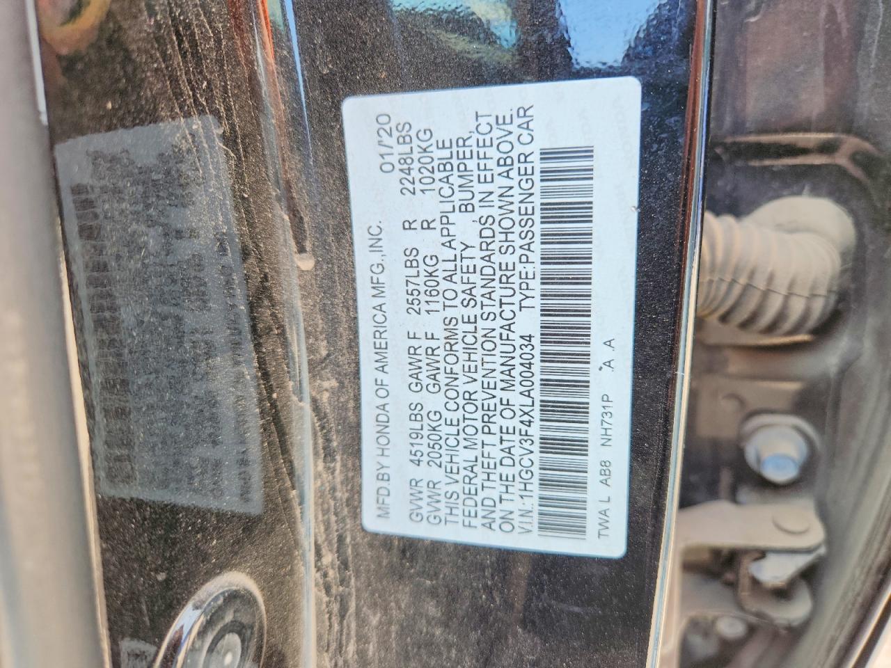 Honda Accord Hybrid Ex