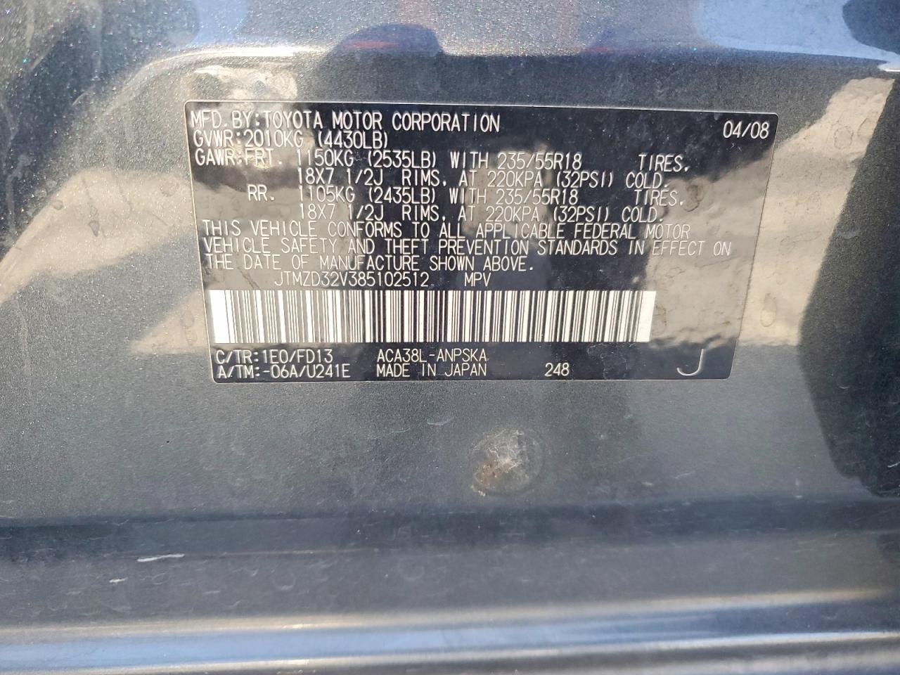 Toyota RAV4 Sport