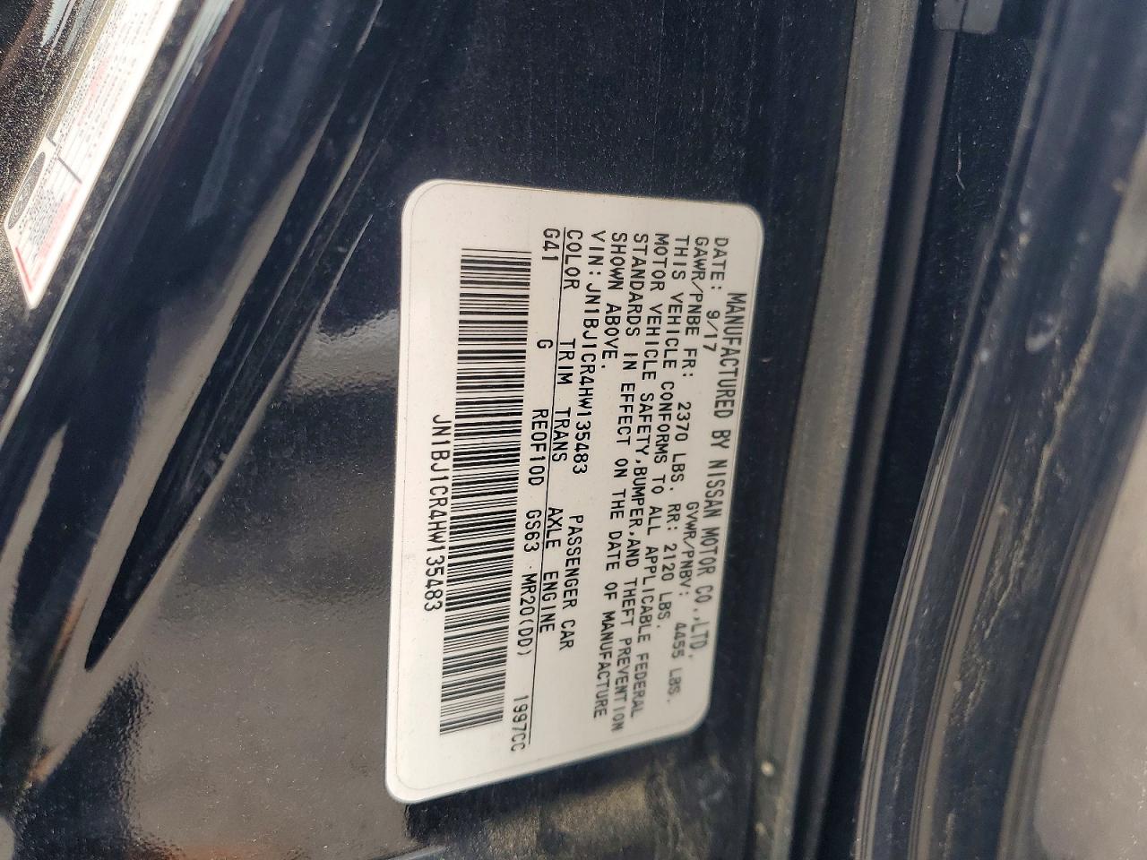 Nissan Rogue Sv