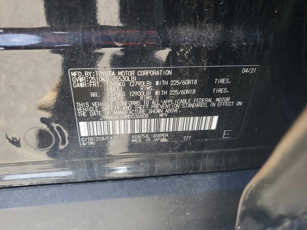 Toyota RAV4 Se