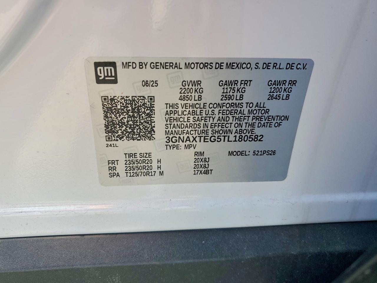 Chevrolet Equinox Rs
