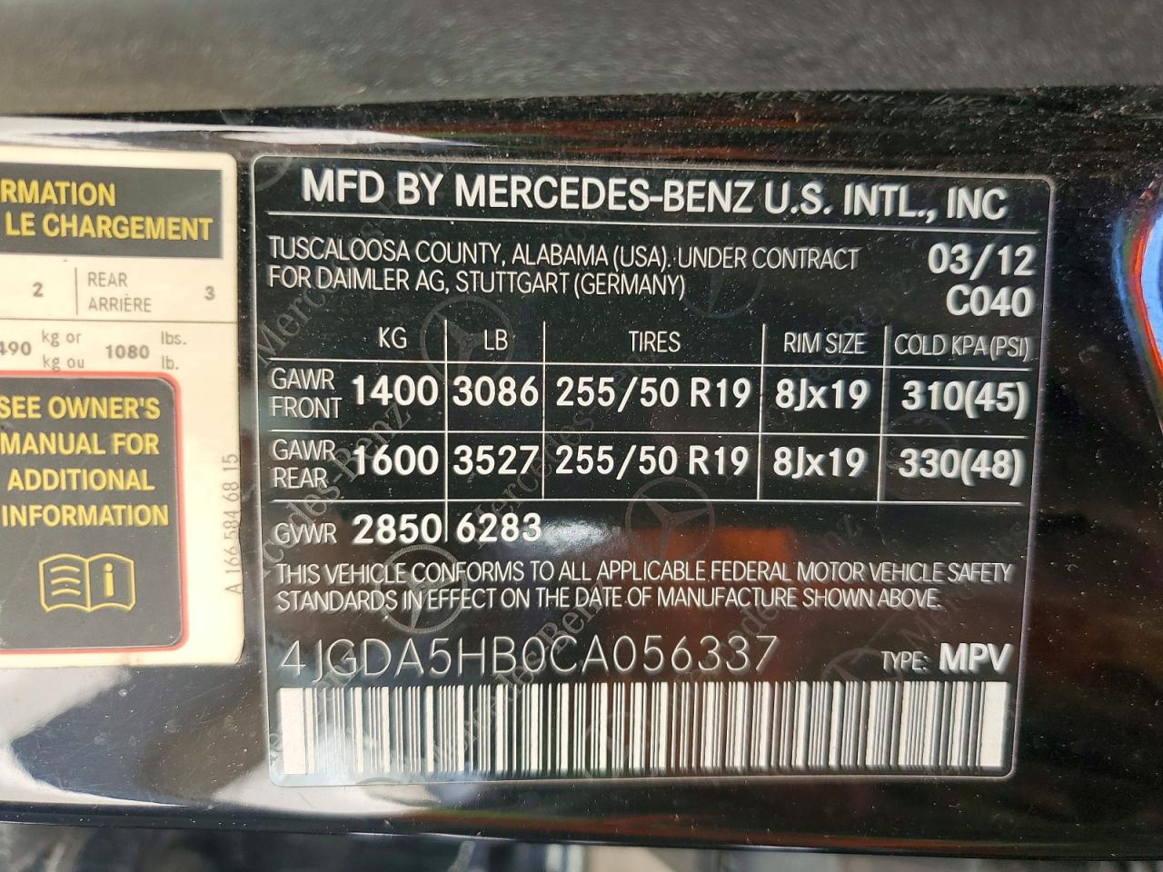 Mercedes-Benz M-Class 350 4matic