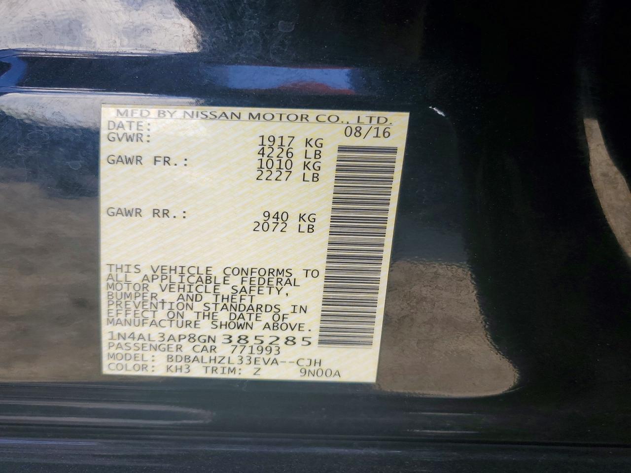 Nissan Altima 2.5 Sr