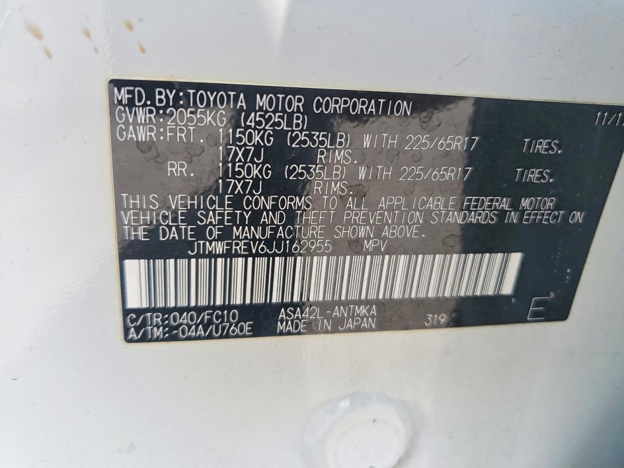 Toyota RAV4 Xle