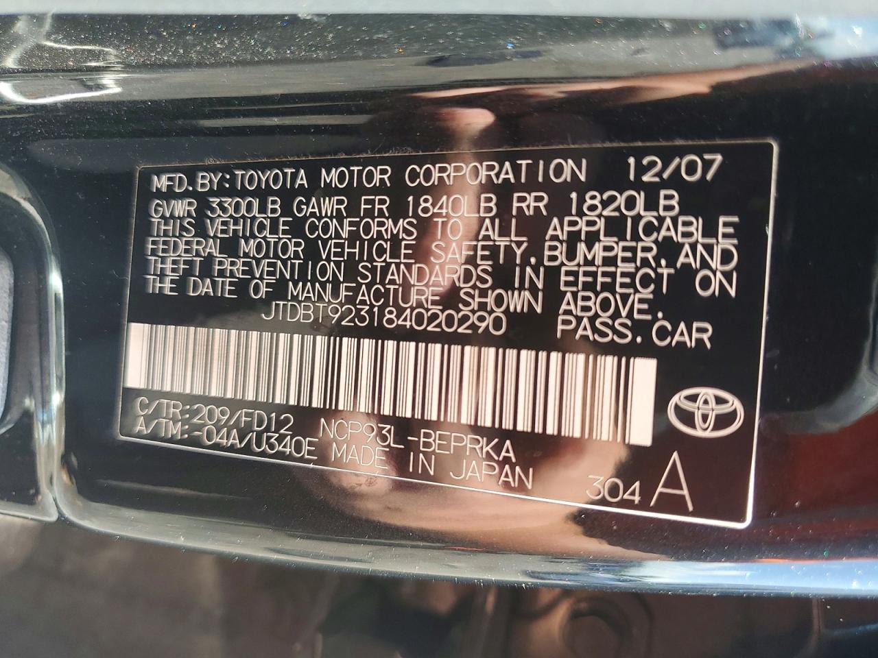 Toyota Yaris Base
