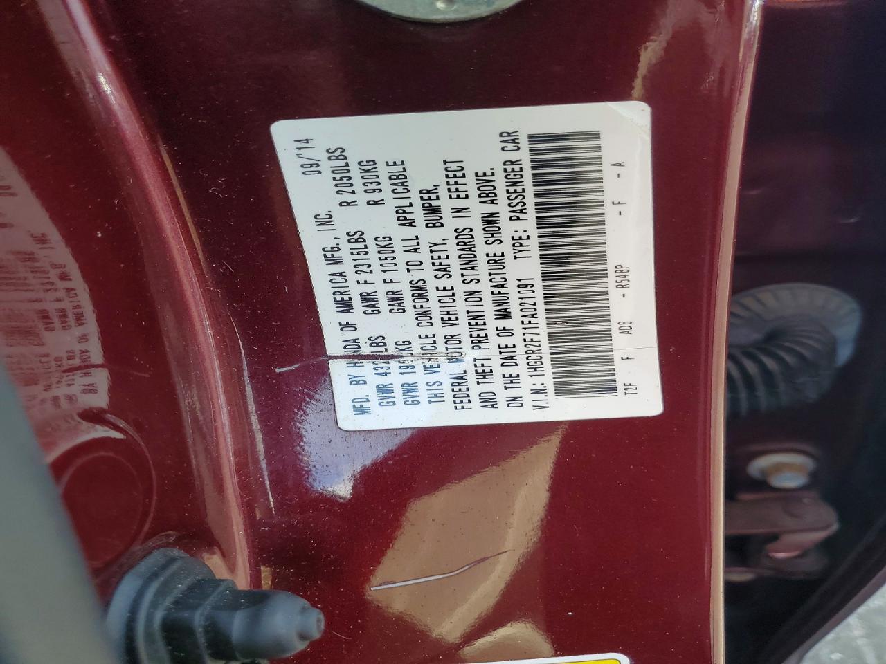 Honda Accord Ex