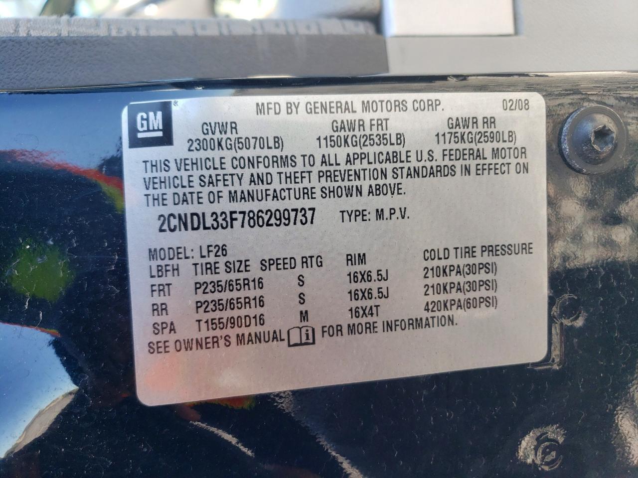 Chevrolet Equinox Lt