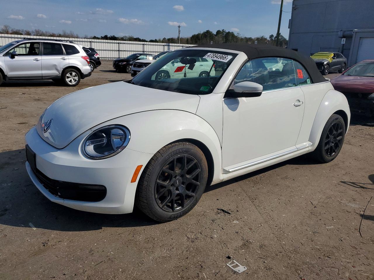 Salvage Volkswagen Beetle Image