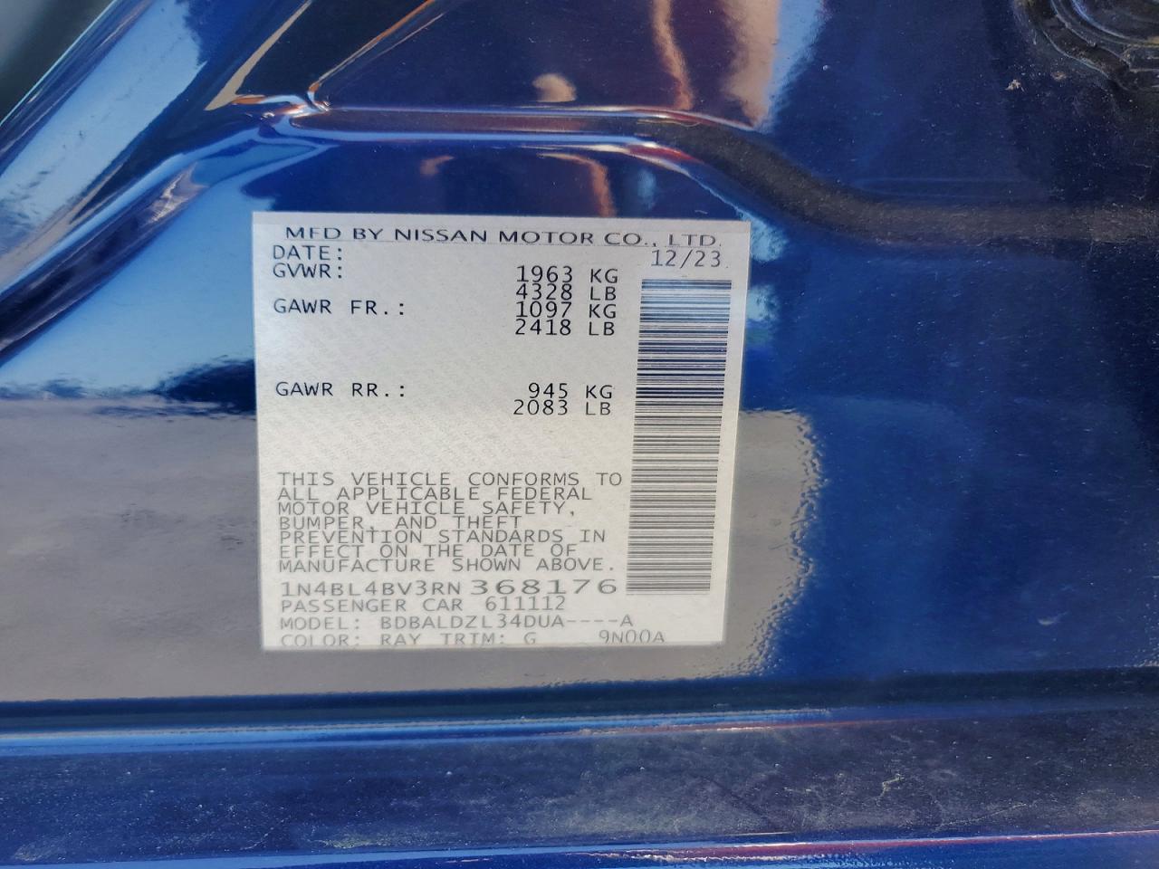 Nissan Altima S