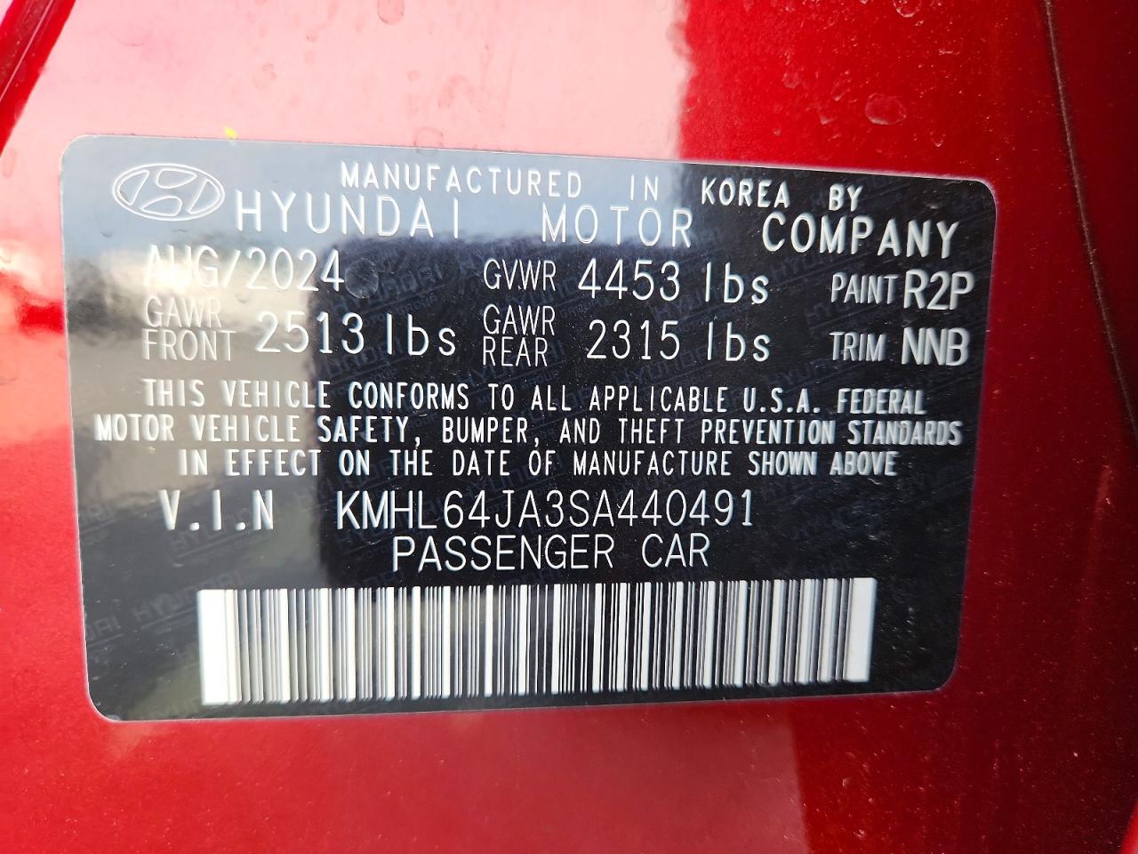 Hyundai SONATA Sel
