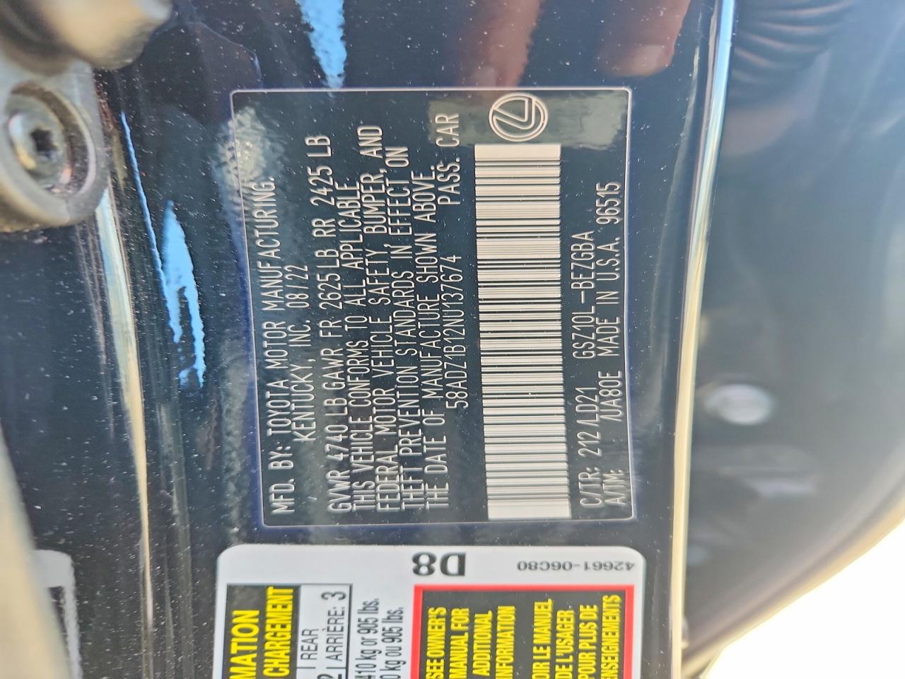 Lexus Es Base