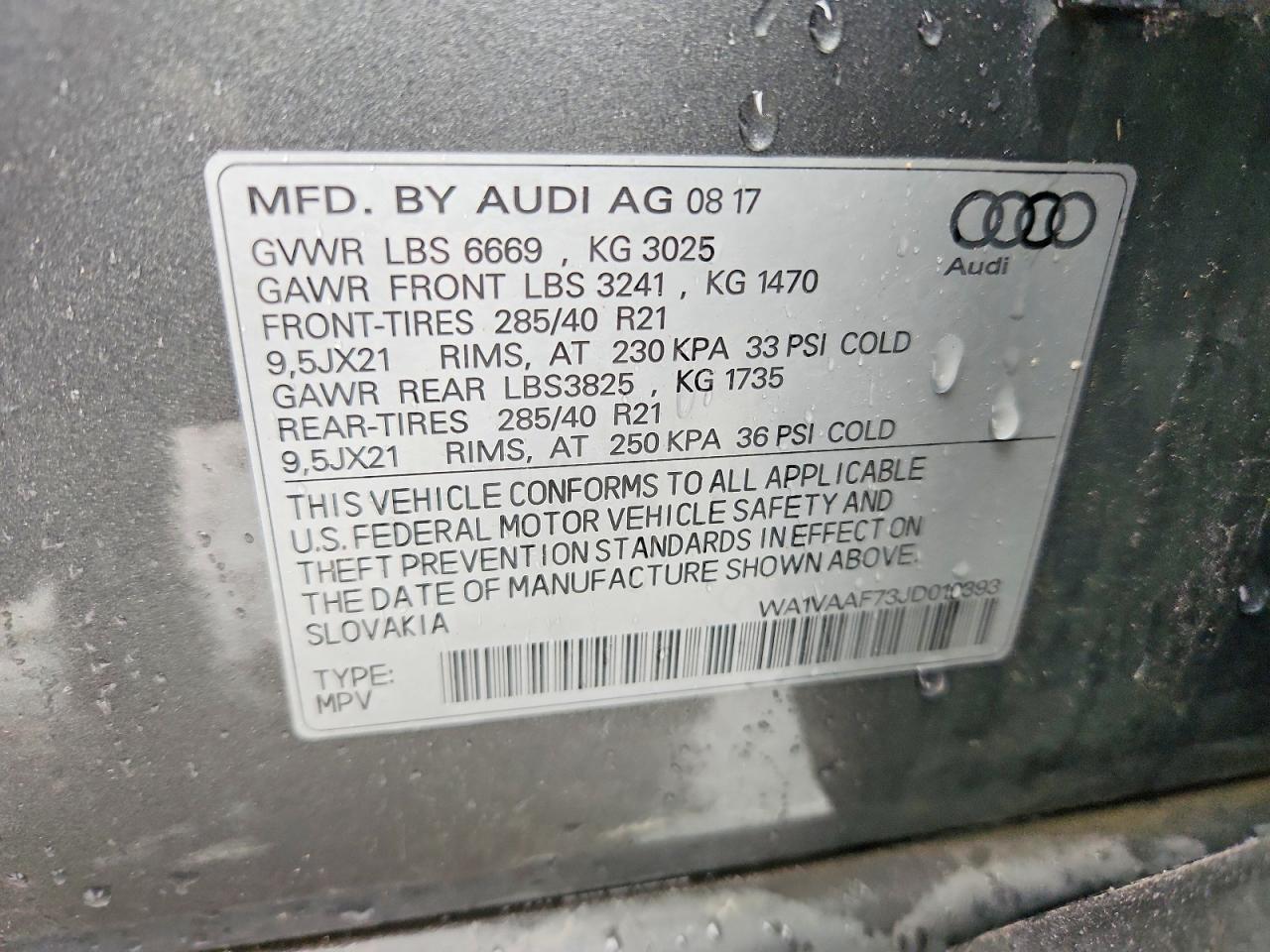 Audi Q7 Prestige