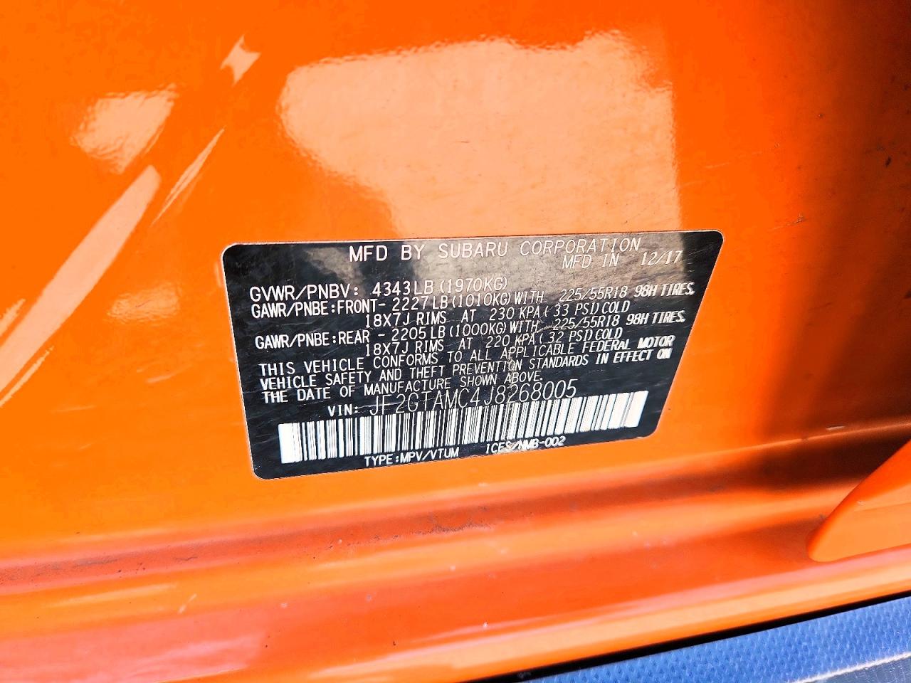 Subaru Crosstrek Limited