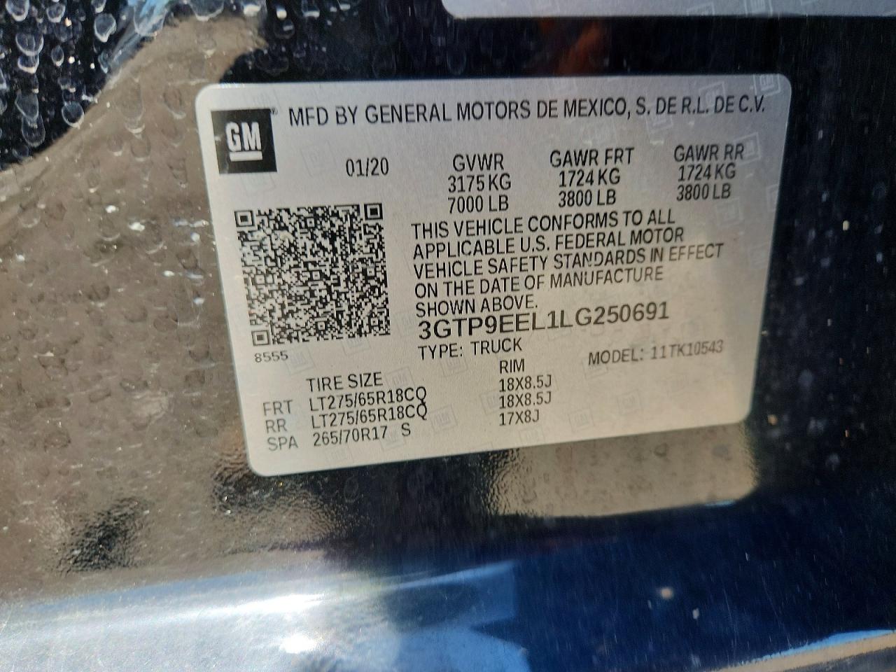 GMC Sierra K1500 At4