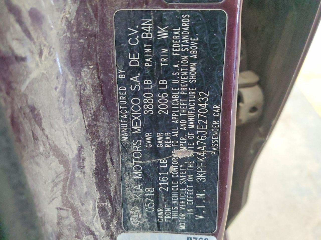 Kia Forte Lx