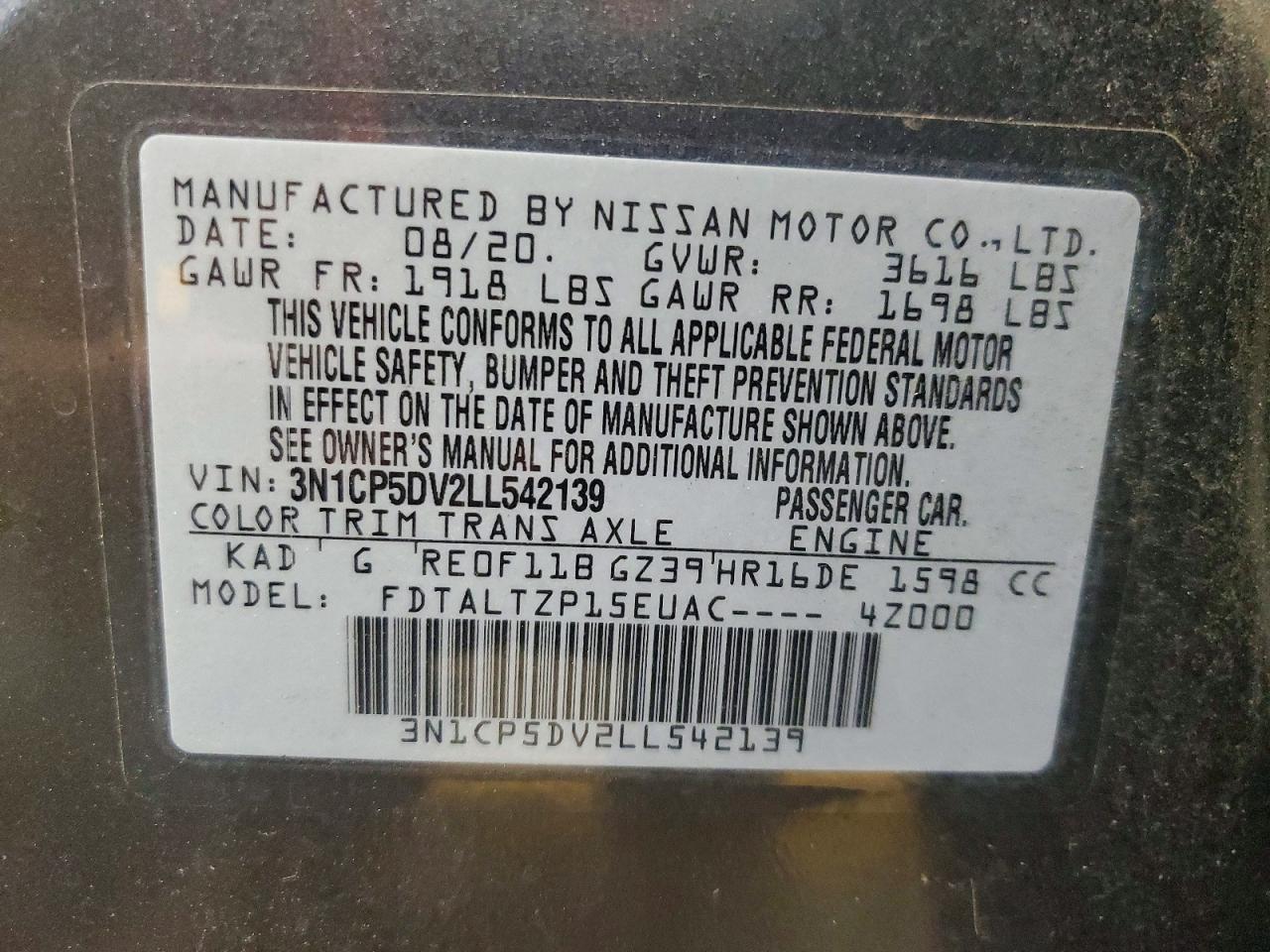 Nissan Kicks Sr
