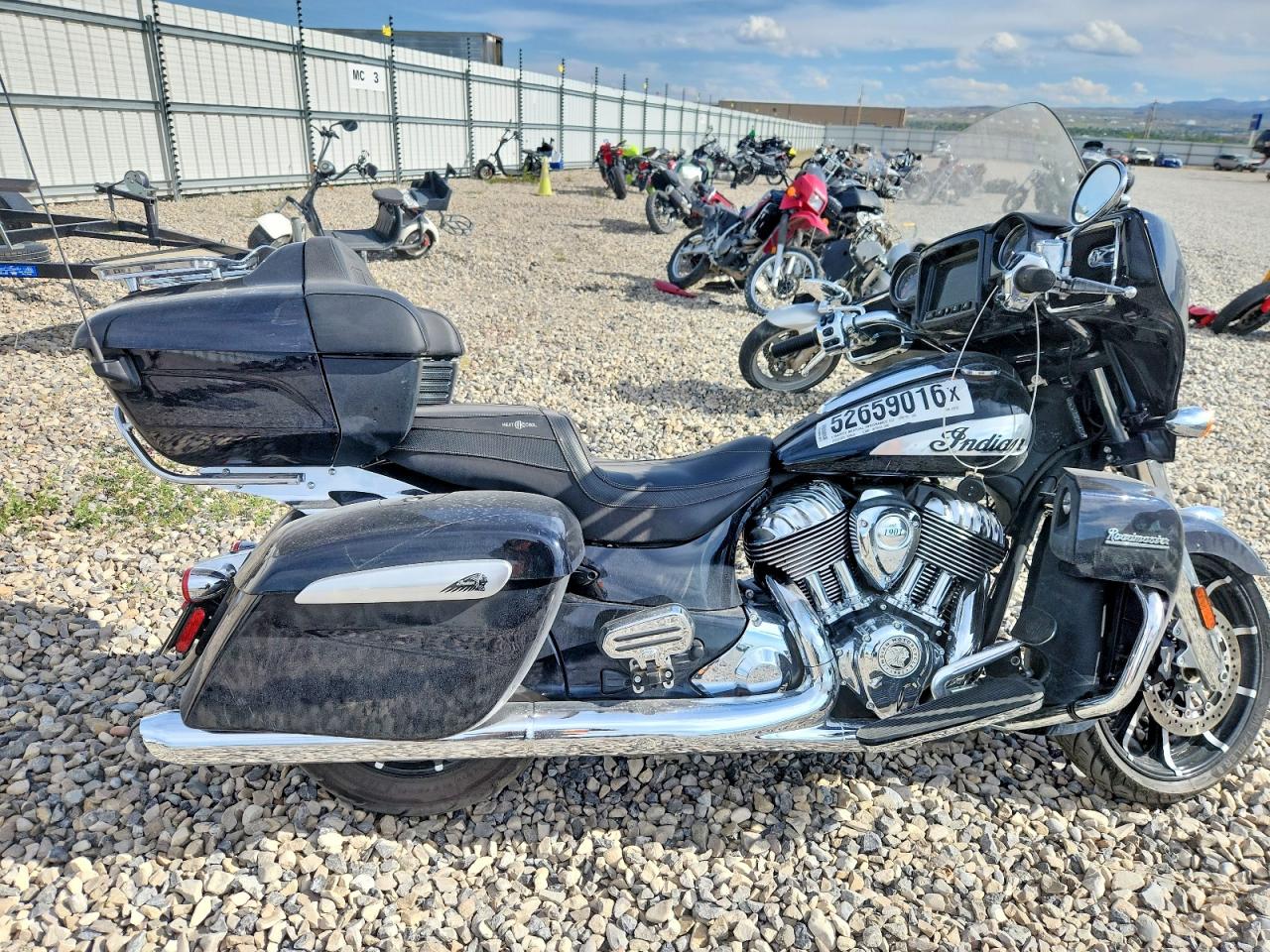 Salvage Indian Motorcycle Co. Motorcycle Image