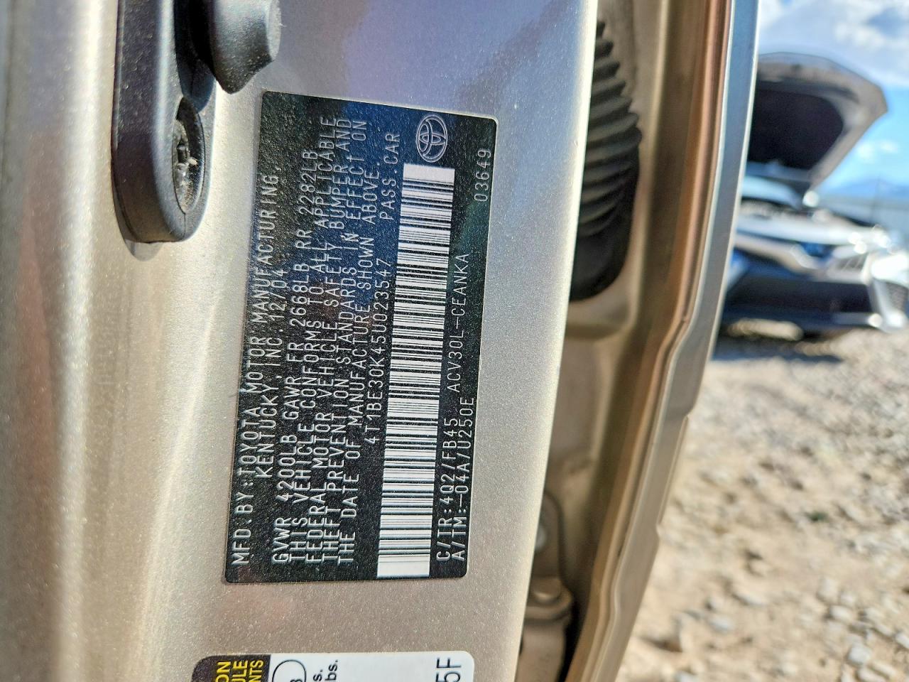 Toyota Camry Le