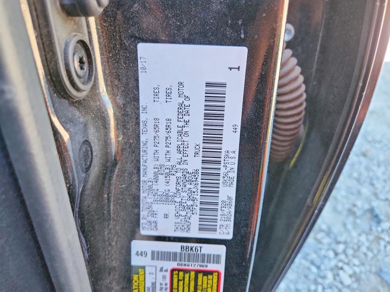 Toyota Tundra Crewmax Sr5