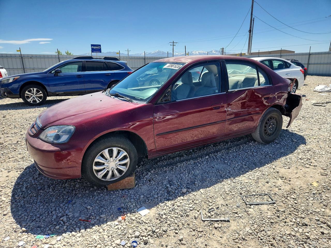 Salvage Honda Civic Image