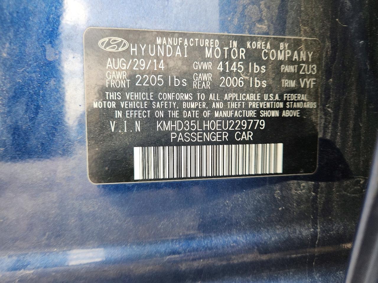 Hyundai ELANTRA Base