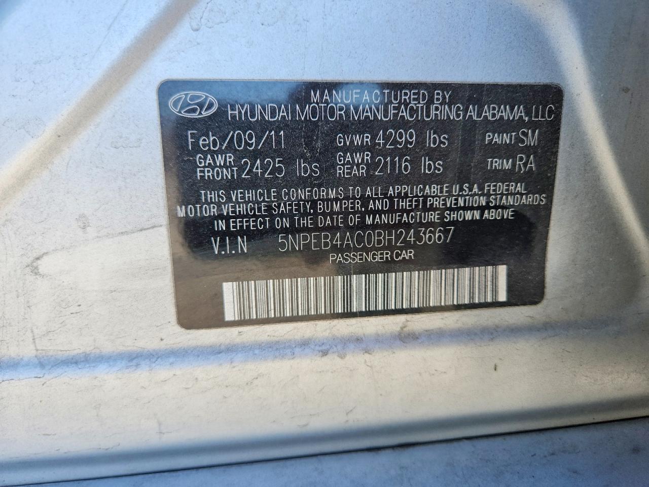 Hyundai SONATA Gls