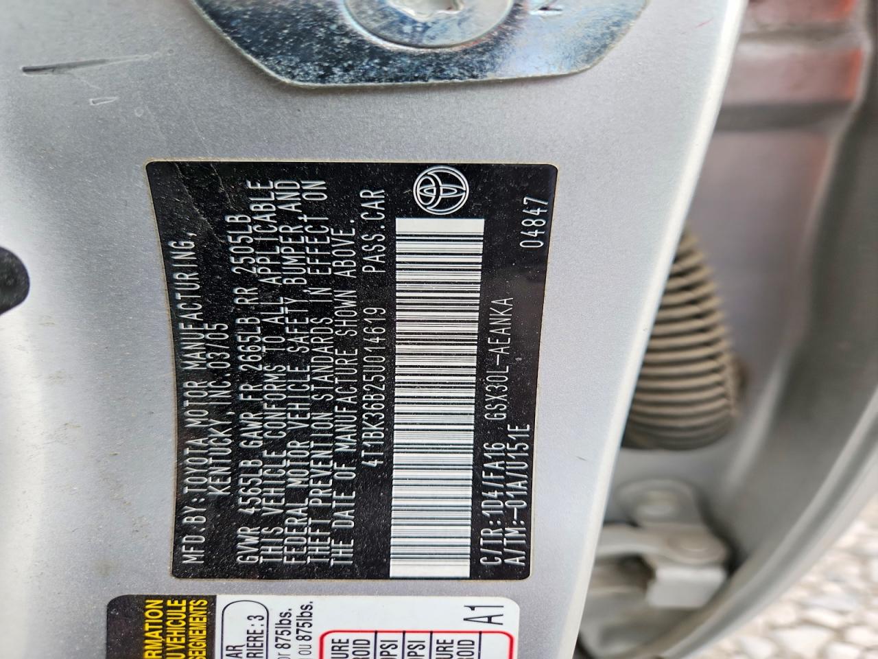 Toyota Avalon Xl