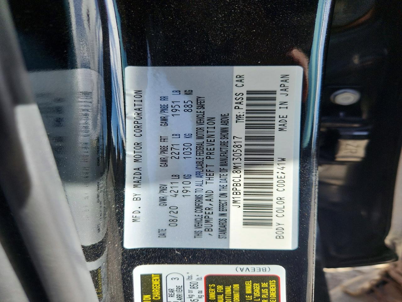 Mazda 3 Preferred