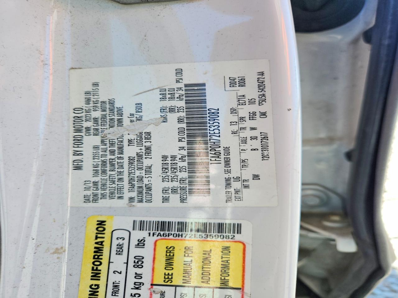 Ford Fusion Se