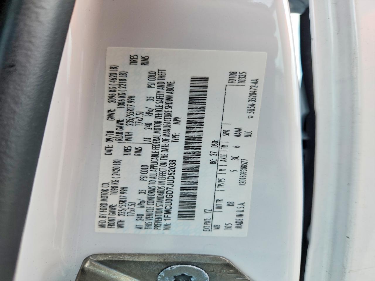 Ford Escape Se