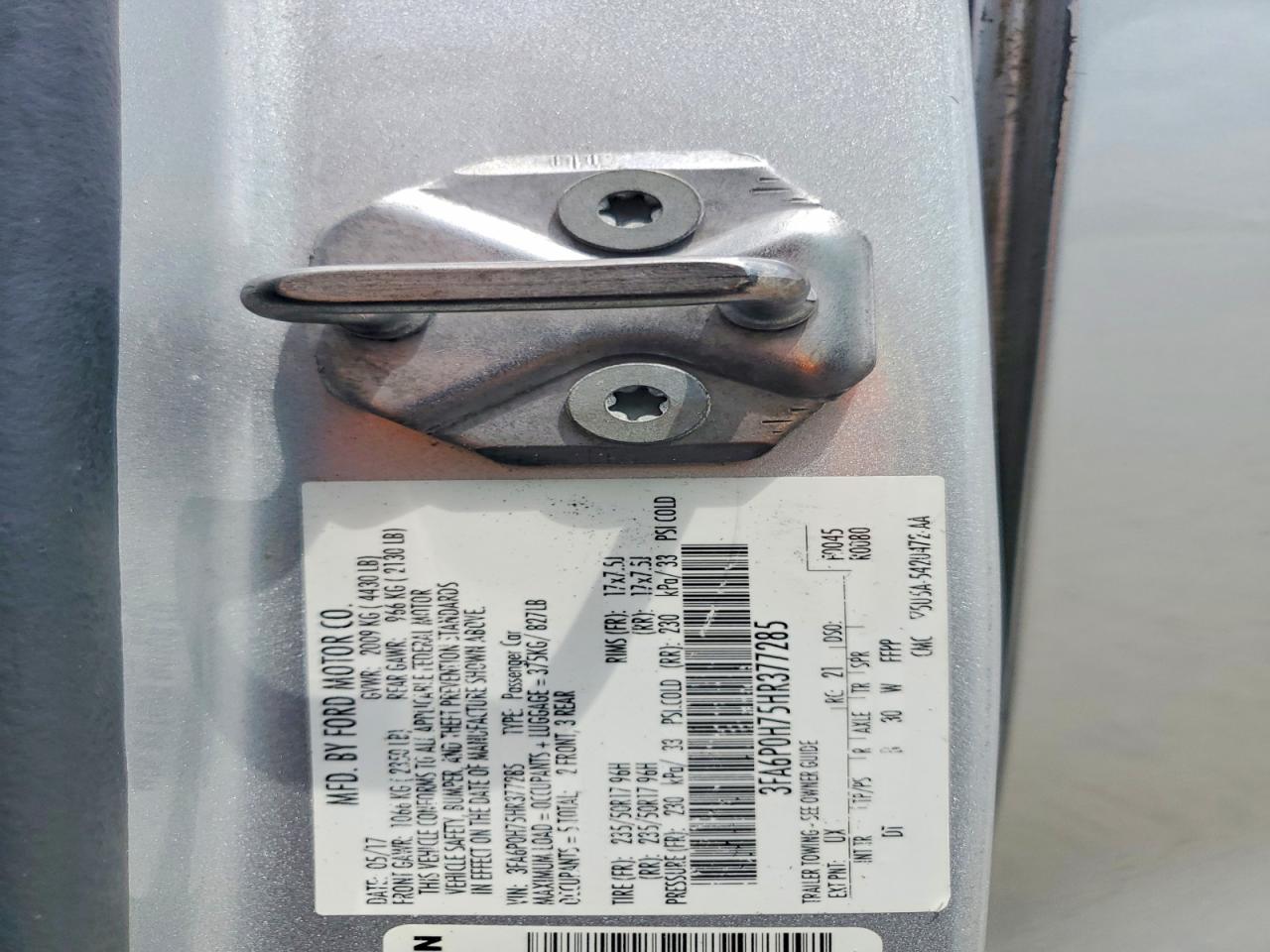 Ford Fusion Se
