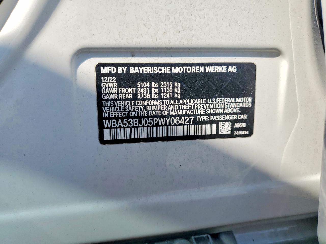 BMW 5 Series I