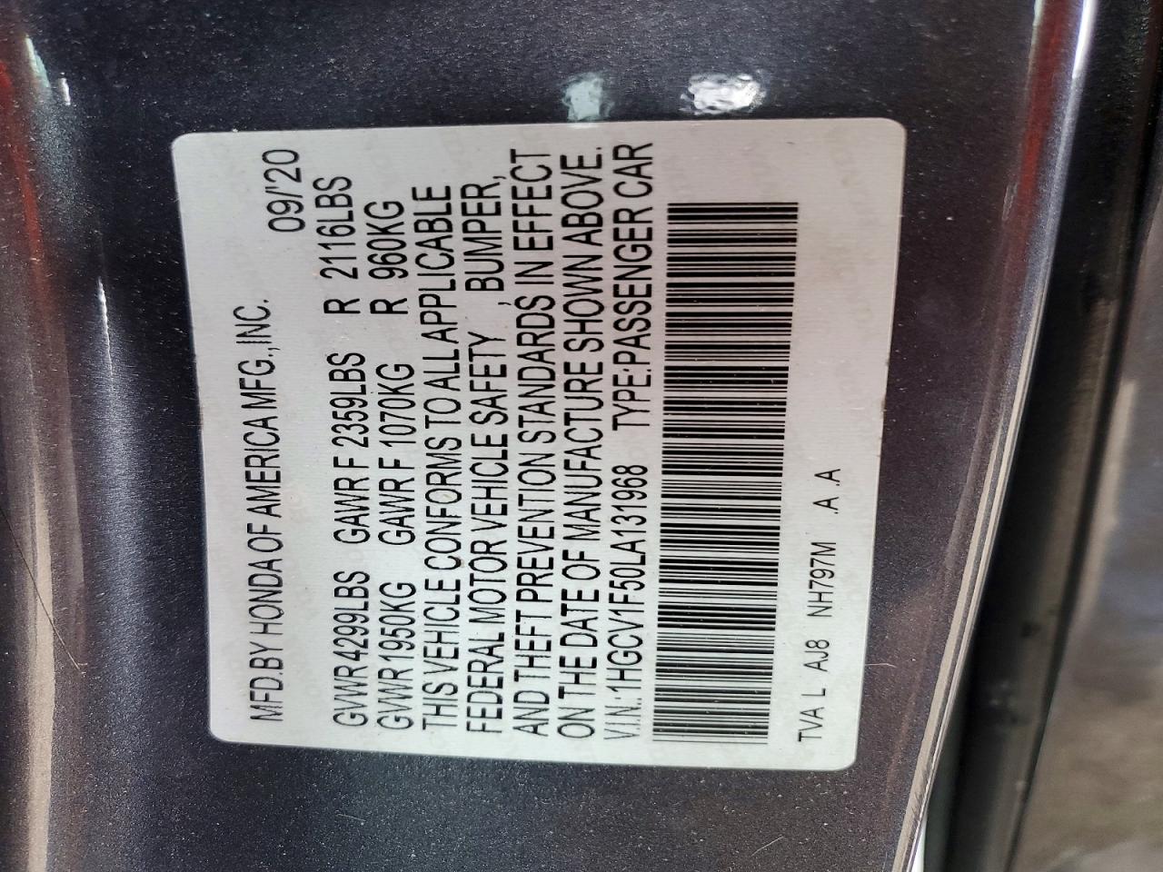 Honda Accord Exl