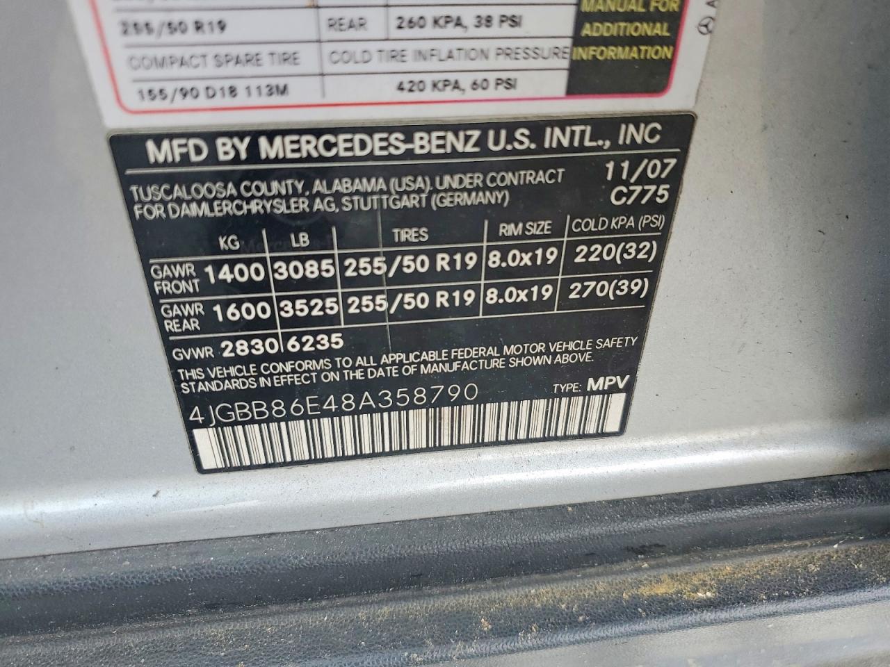 Mercedes-Benz M-Class 350
