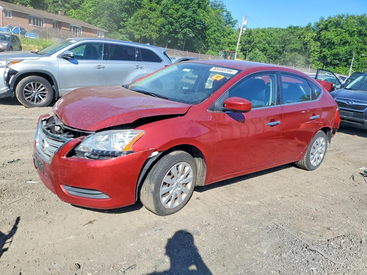 Salvage Nissan Sentra Image