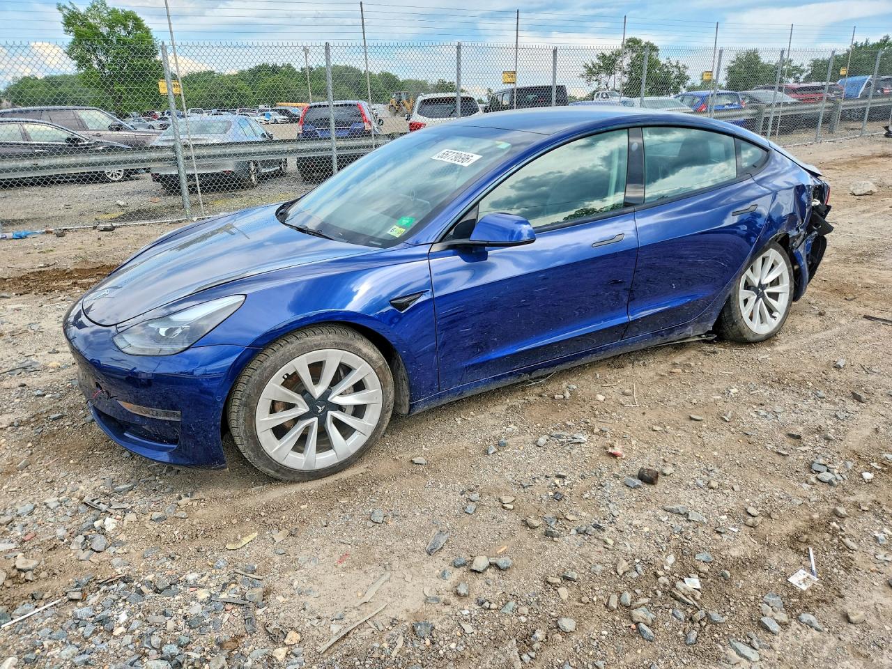 Salvage Tesla Model 3 Image