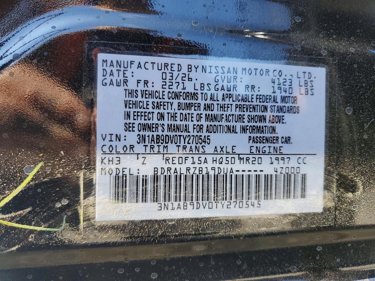 Nissan Sentra Sr