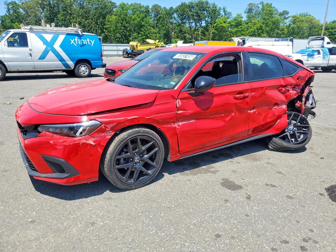 Salvage Honda Civic Image