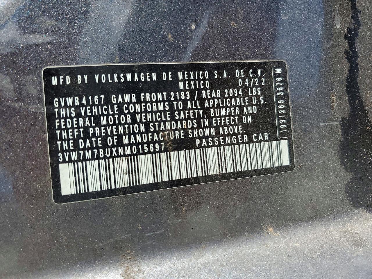 Volkswagen Jetta Se