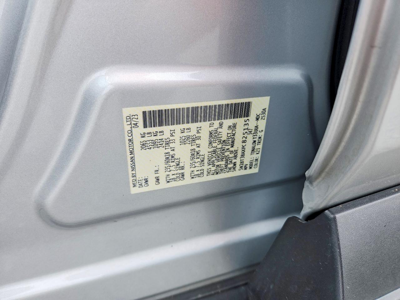 Nissan Rogue Sv