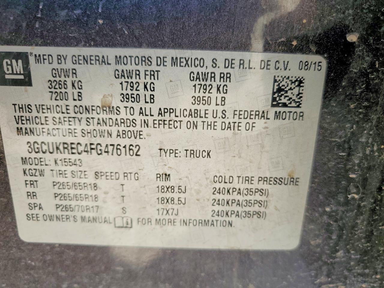 Chevrolet Silverado K1500 Lt