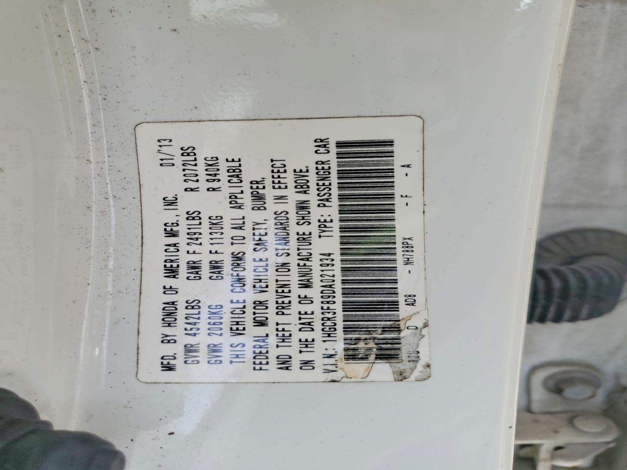 Honda Accord Exl
